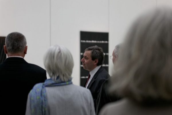Benoît Decron lors du Vernissage