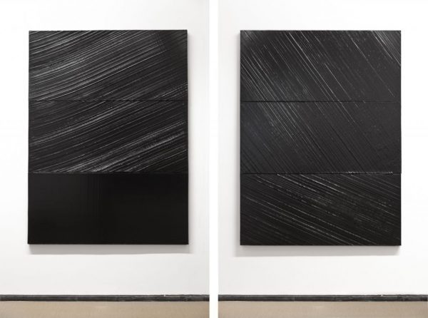 Peinture 244 x 181 cm, 11 avril 2011 et Peinture 244 x 181 cm, 31 mars 2011