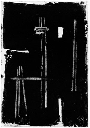 Peinture, 1947-8, H. 33, L. 21,5 cm
