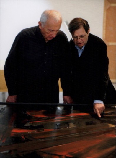 Extrait de la jaquette du Tome IV de "Soulages L'œuvre complet Peintures" chez Gallimard