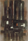 Peinture 195 x 130 cm, 10 août 1956