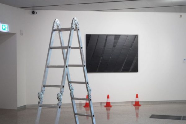 Pierre Soulages, Peinture 117 x 165 cm, 6 janvier 1990
Huile sur toile, 117 x 165 cm
Collection Galerie Alice Pauli, Lausanne