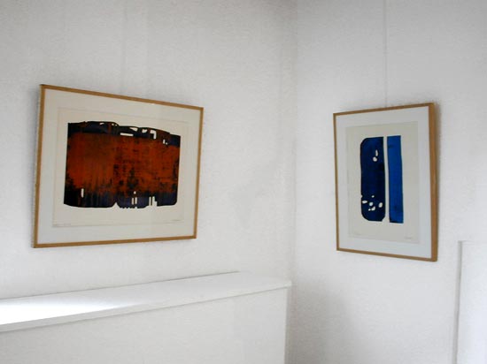 Eau-forte XXV, 1974, 1 cuivre / Eau-forte XXX, 1974, 2 cuivres juxtaposés