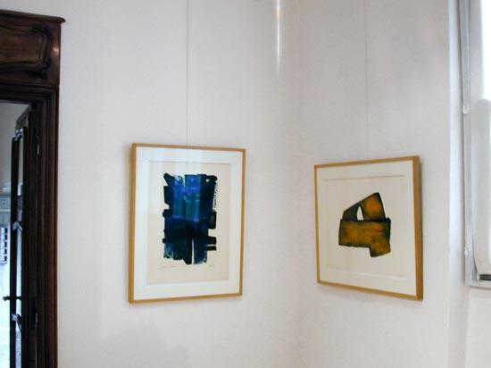Eau-forte I, 1952, 3 cuivres / Eau-forte XX, 1972, 1 cuivre