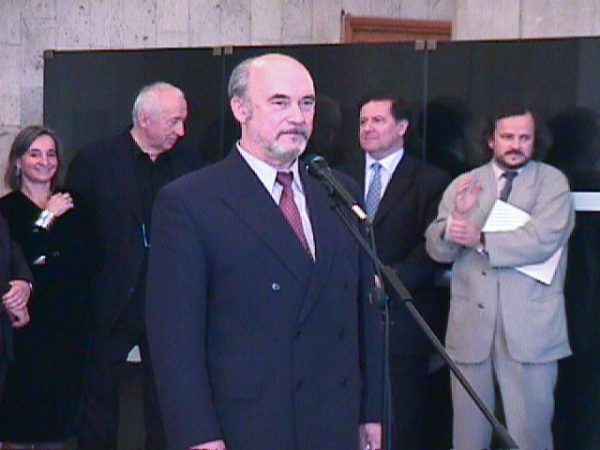 Pierre Soulages
Valentin A. Rodoniov, directeur général du musée Trétiakov,

 Claude Blanchemaison, Ambassadeur de France en Russie
Jean-Louis Andral, conservateur au Musée de la Ville de Paris,