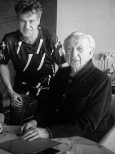 Jean-Yves Tayac et Pierre Soulages 