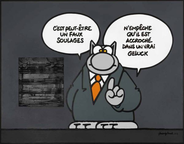Noir, c’est noir - Acrylique sur toile, 114 x 146 cm,  2018 
