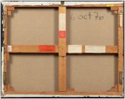 Peinture-73-x-92-cm,-6-octobre-1970-cat-656-verso